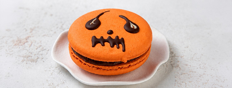Large Chocolate Orange Macaron